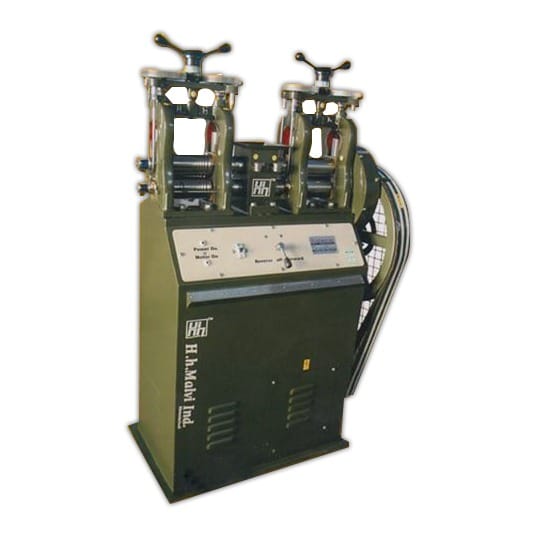 Double Head Rolling Machine Manufacturer Gujarat - Heavy Duty Jewellery Rolling Mill